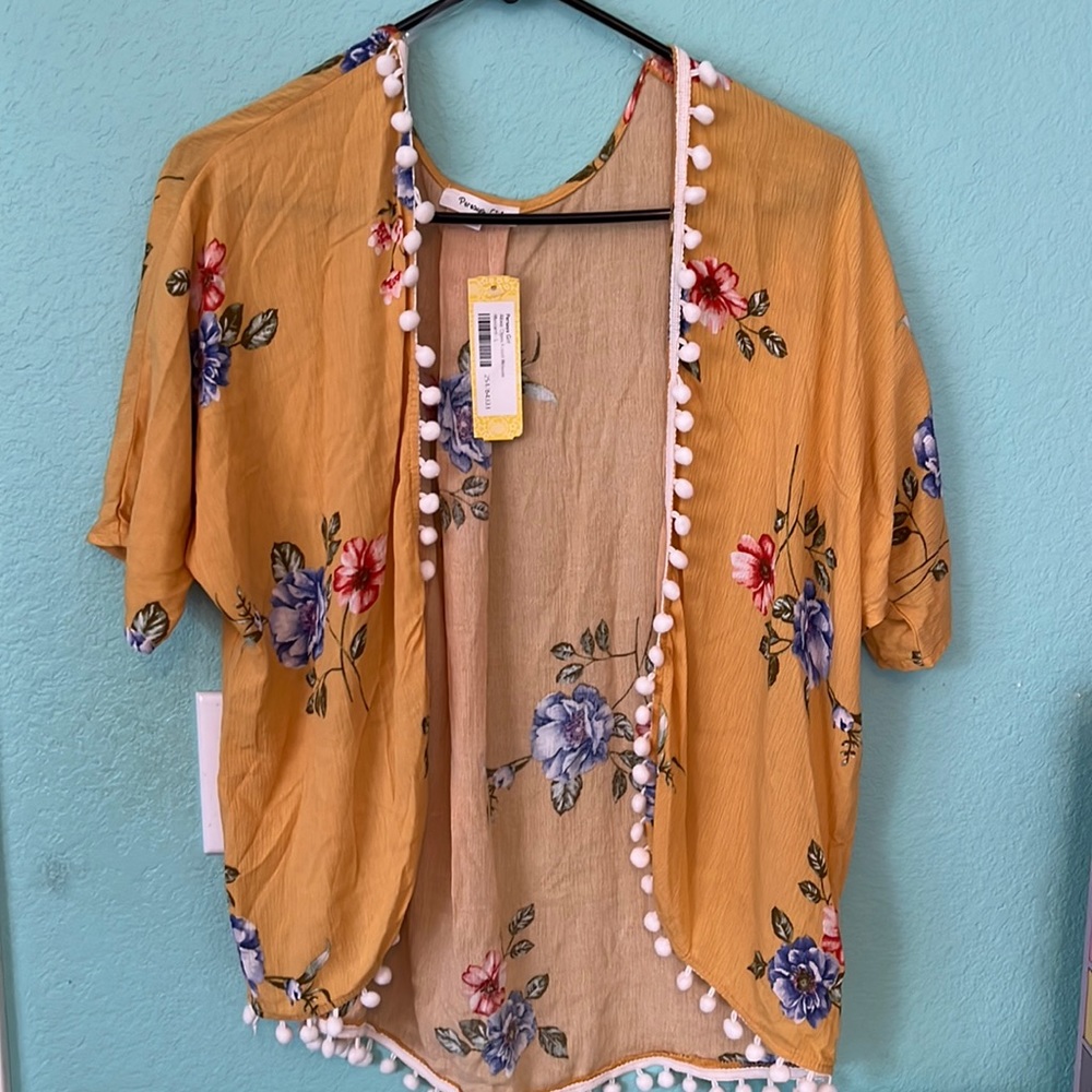 Stitch fix friend knitted cardigan size large in girls